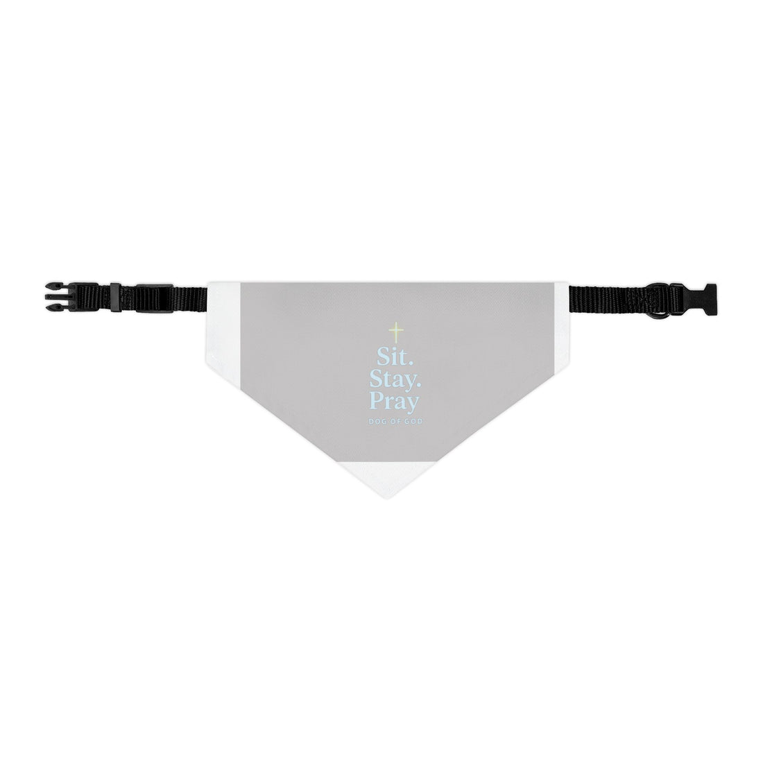 Stylish Pet Bandana, Dog Accessory, Faith-Inspired Dog Collar, Cute Pet Apparel, Prayer-Themed Dog Gear